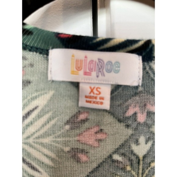 Lularoe Sarah Duster Long Cardigan Pocket Diamond Size Extra Small NWT - Picture 4 of 10